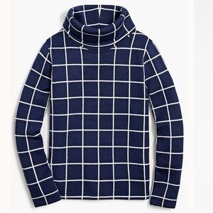 J.Crew Factory Long Sleeve Funnel Neck Pullover Sweater